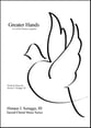 Greater Hands SATB choral sheet music cover